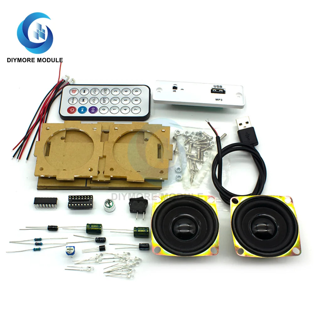 DIY Bluetooth Speaker Production And Assembly Electronic Welding Kit T 